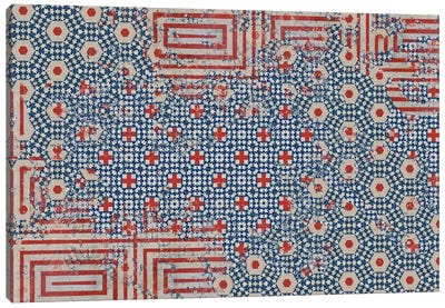 Abstract Flag Canvas Art Print - Teis Albers