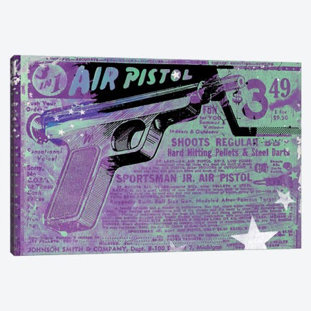 Air Pistol Canvas Print #TEI1} by Teis Albers Art Print