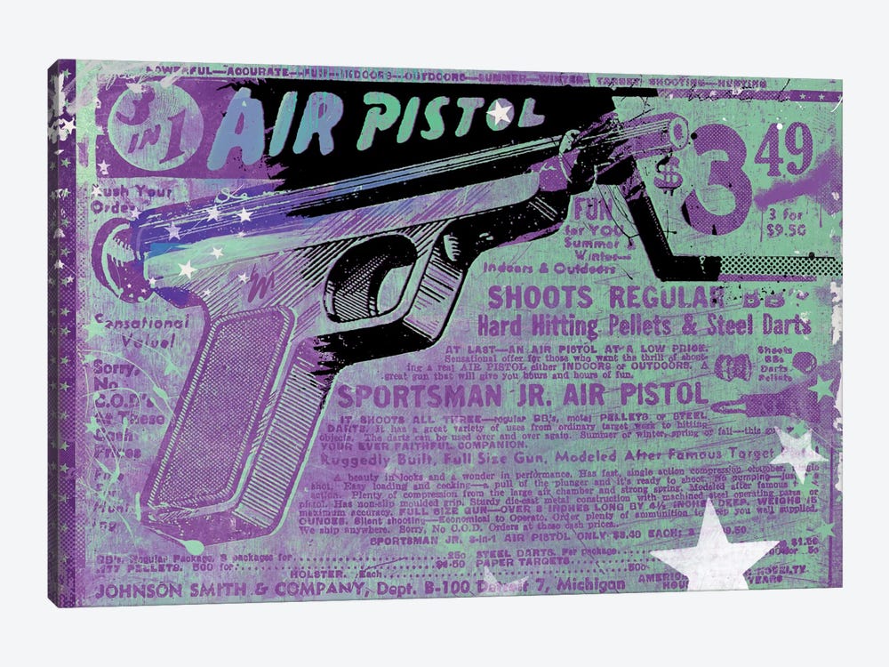 Air Pistol by Teis Albers 1-piece Canvas Print