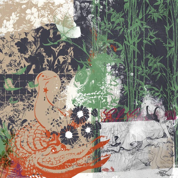 Alligators & Crocodiles: Crocodile In The Sand by Teis Albers