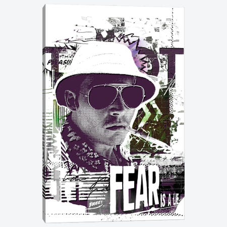 Fear Is A Lie Canvas Print #TEI216} by Teis Albers Canvas Artwork