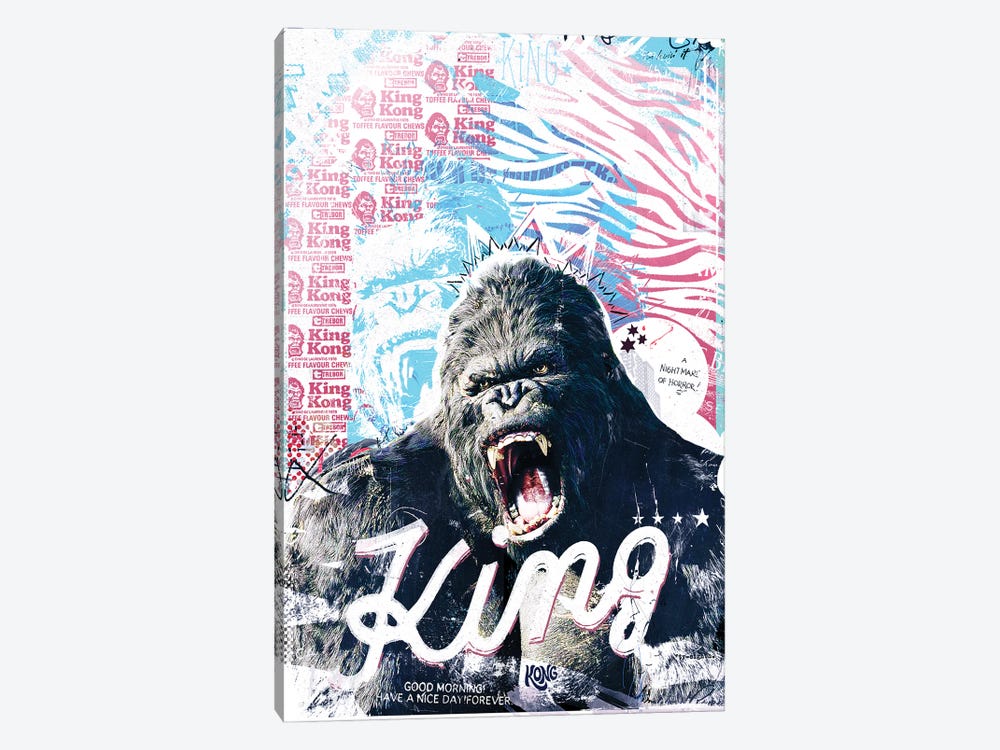 Kingkong by Teis Albers 1-piece Canvas Print
