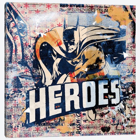 Heroes Canvas Print #TEI24} by Teis Albers Art Print
