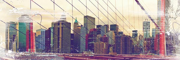 New York City Skylines: Ny Skyline by Teis Albers