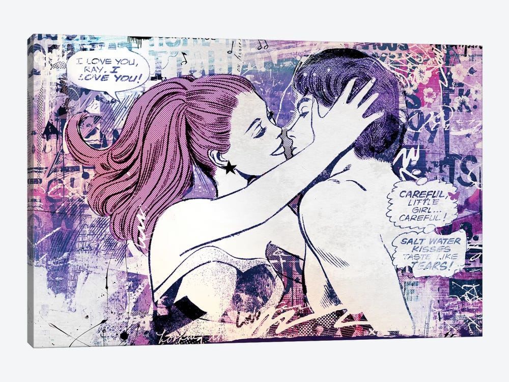 In Love (Pink) by Teis Albers 1-piece Art Print