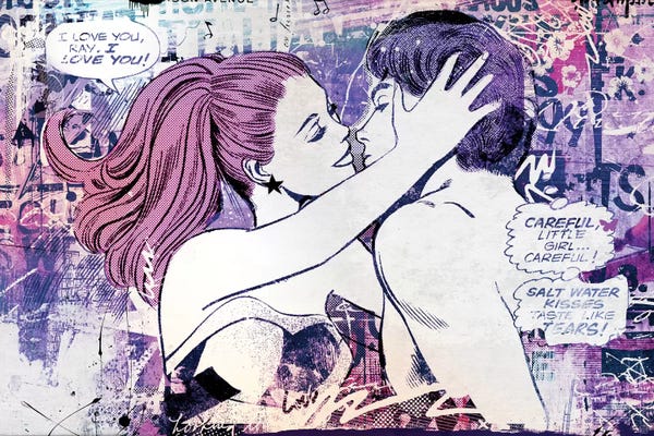 Pop Art: In Love (Pink) by Teis Albers