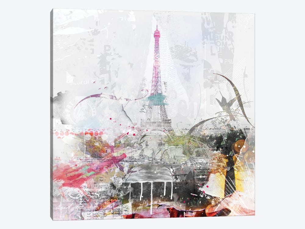 Paris by Teis Albers 1-piece Canvas Art