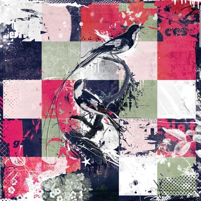 Floral Quilt by Teis Albers framed wall art