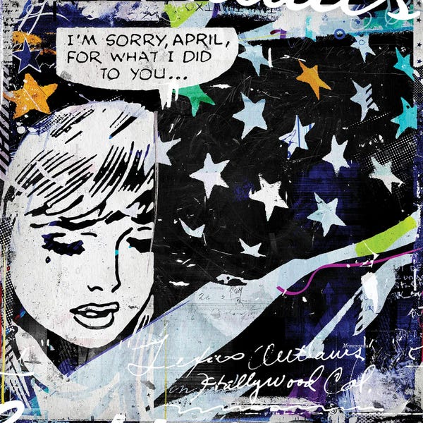 Similar To Roy Lichtenstein: I'm Sorry April by Teis Albers