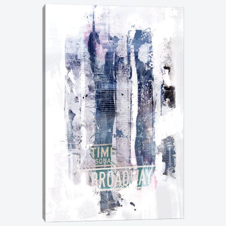 Ny Broadway Canvas Print #TEI291} by Teis Albers Art Print