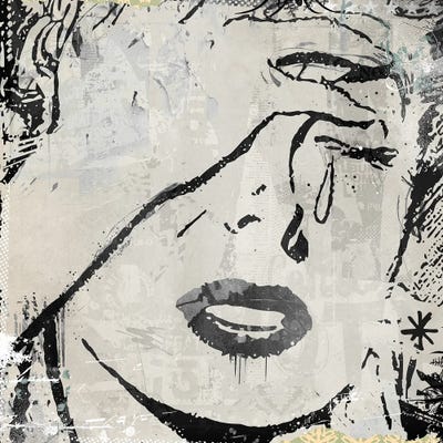 Cryin by Teis Albers framed wall art