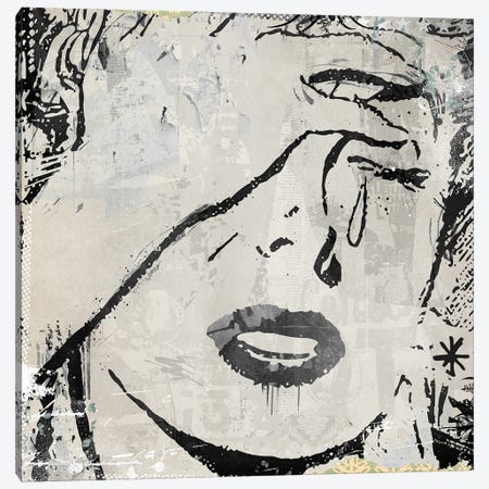Cryin Canvas Print #TEI294} by Teis Albers Canvas Wall Art