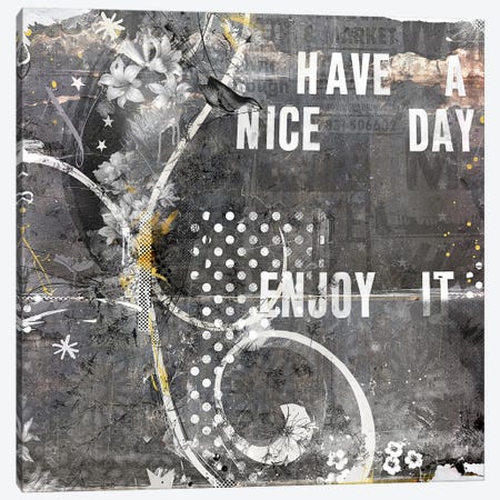 Have A Nice Day Canvas Print #TEI295} by Teis Albers Canvas Art