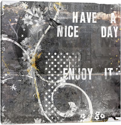 Have A Nice Day Canvas Art Print - Teis Albers