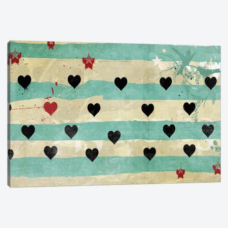 Queen Of Hearts Canvas Print #TEI303} by Teis Albers Canvas Print