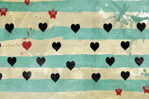 Stripes: Queen Of Hearts by Teis Albers