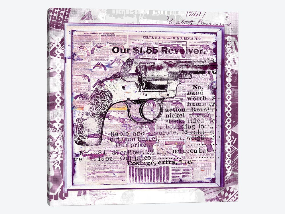 Our $1.55 Revolver by Teis Albers 1-piece Canvas Wall Art