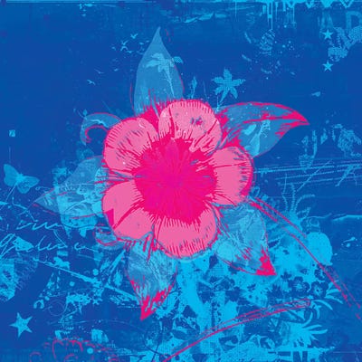 Scuba Flower by Teis Albers canvas print