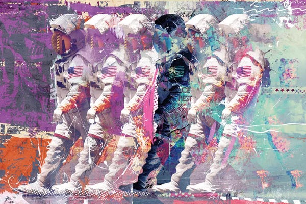 Kids Astronomy & Space Art: Astronauts by Teis Albers