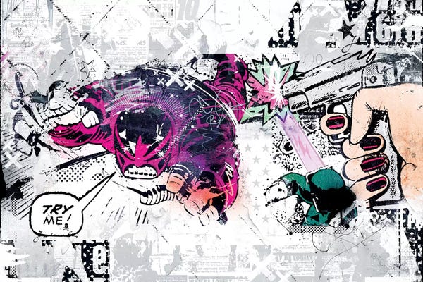 Weapons & Artillery: Try Me! by Teis Albers