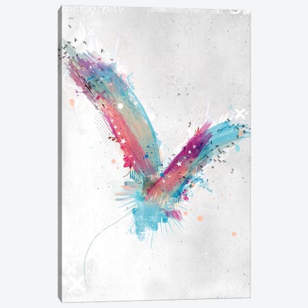 Watercolour Bird Canvas Print #TEI43} by Teis Albers Canvas Art