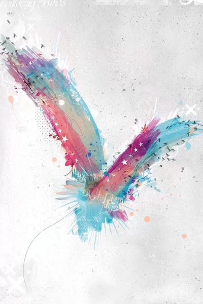 Teis Albers: Watercolour Bird by Teis Albers