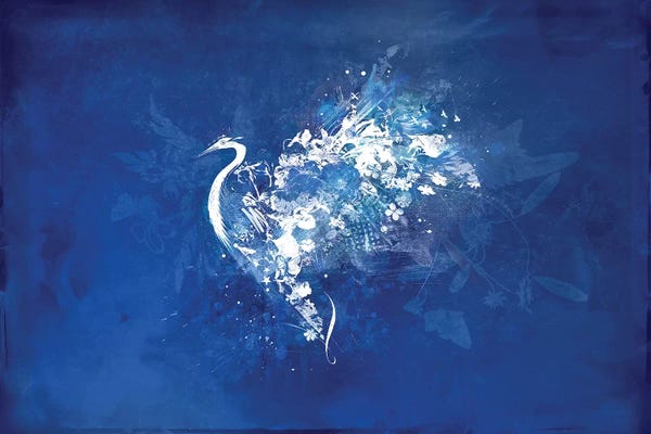 Zen Bedroom: Feathered Flowers by Teis Albers