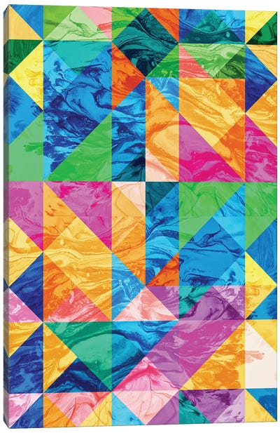 Pattern IX Canvas Art Print - Shape Up