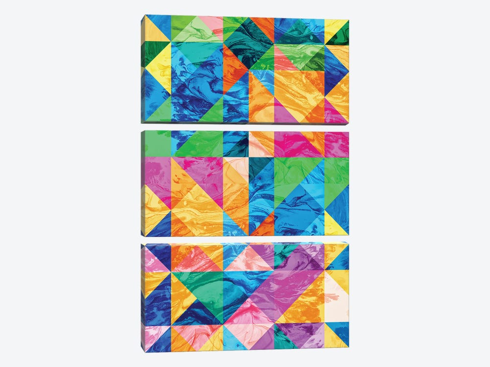 Pattern IX 3-piece Canvas Artwork