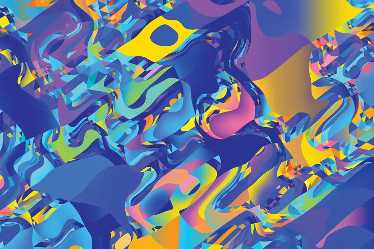 Pattern XIII by ARTenyo wall art