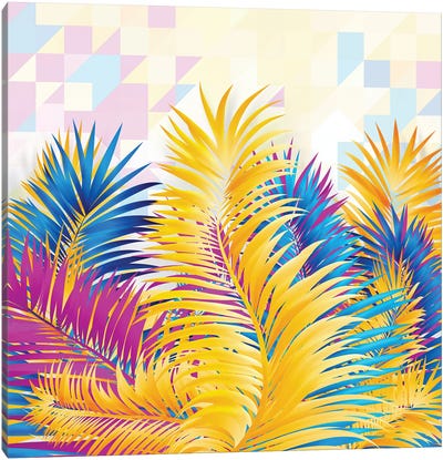 Tropical X Canvas Art Print - Tenyo Marchev