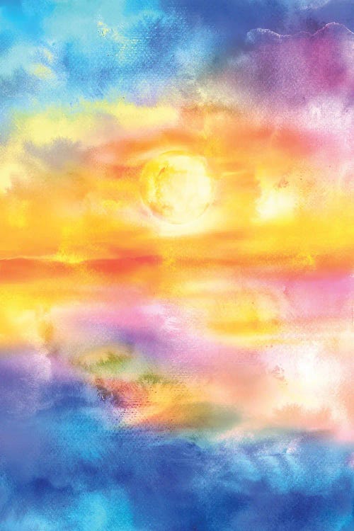 Abstract Sunset Artwork II