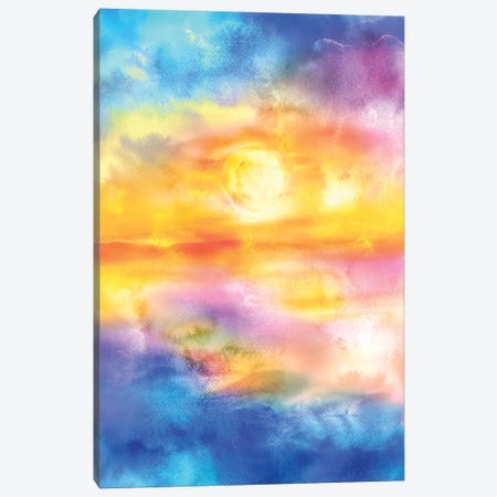 Abstract Sunset Artwork II Canvas Print #TEM11} by Tenyo Marchev Art Print