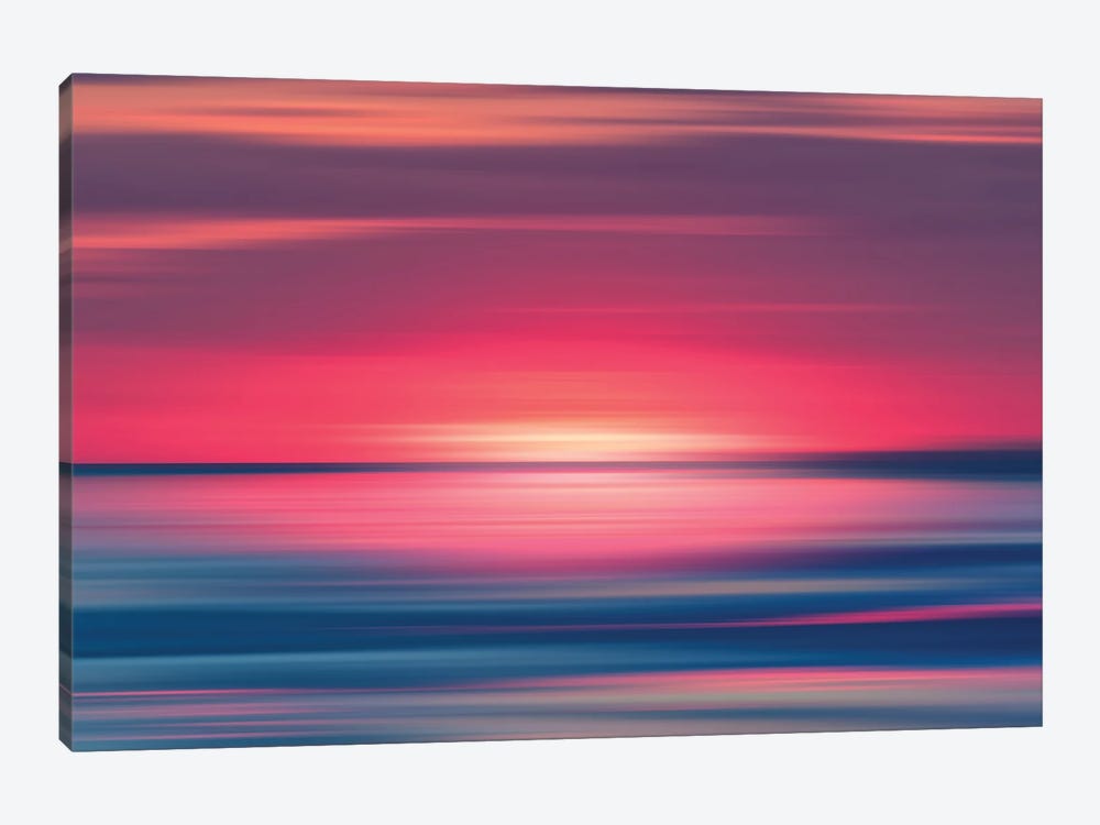 Abstract Sunset I by Tenyo Marchev 1-piece Canvas Artwork