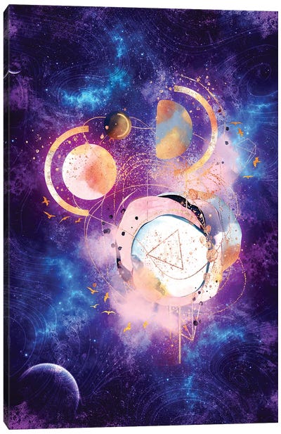 Dream Space Canvas Art Print - Tenyo Marchev