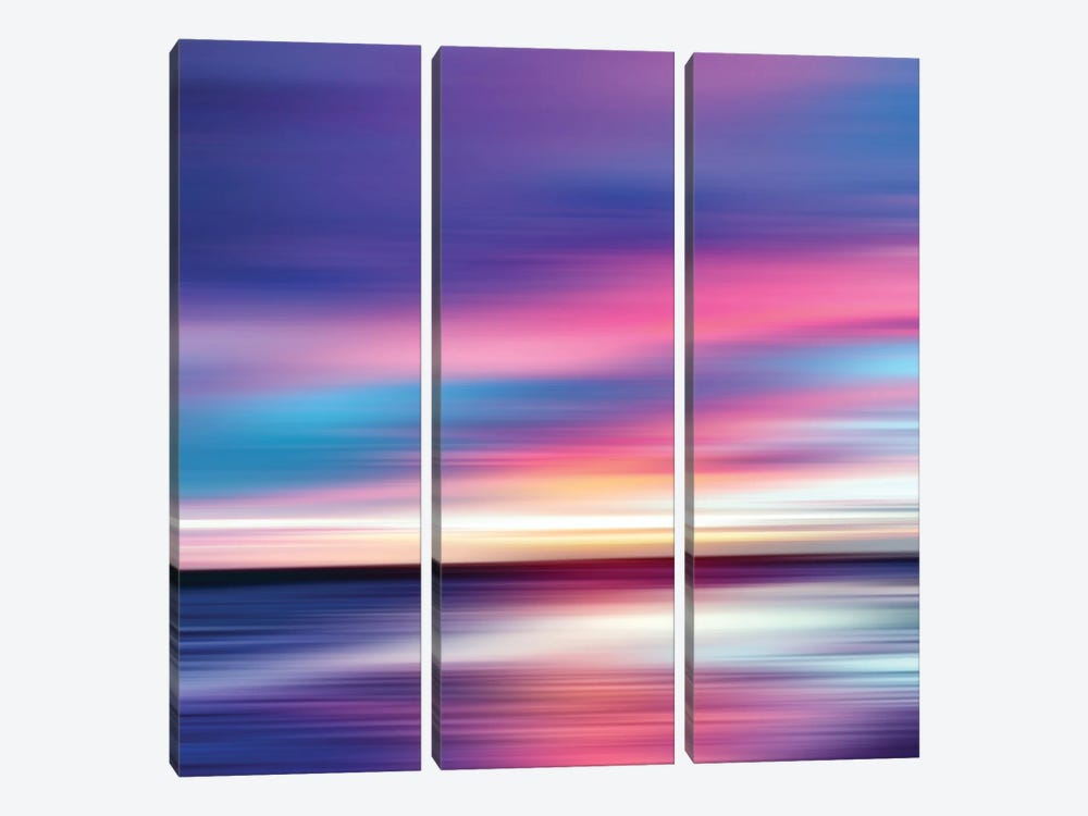 Abstract Movement XXIX by Tenyo Marchev 3-piece Canvas Art Print