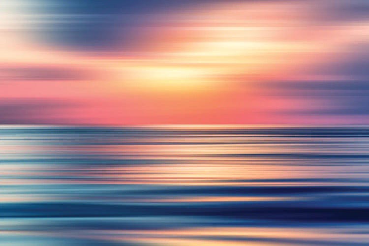 Abstract Sunset II by ARTenyo wall art