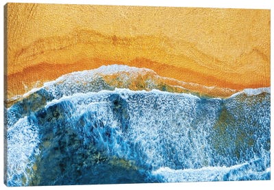 Golden Beach I Canvas Art Print - Tenyo Marchev