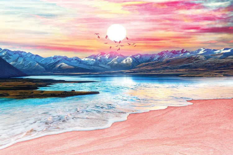 Surreal Sunset by ARTenyo wall art