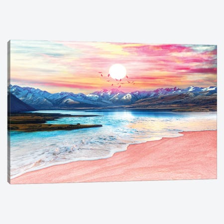 Surreal Sunset Canvas Print #TEM159} by Tenyo Marchev Canvas Print