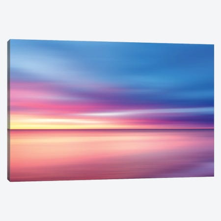 Abstract Sunset V Canvas Print #TEM15} by Tenyo Marchev Canvas Artwork