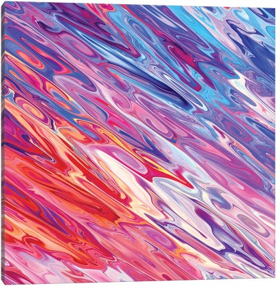 Colorful Splash II Canvas Art Print - Tenyo Marchev