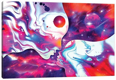 Universe Of Love Canvas Art Print - Tenyo Marchev