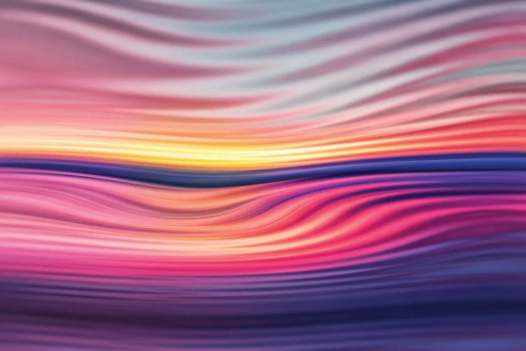 Abstract Sunset VI