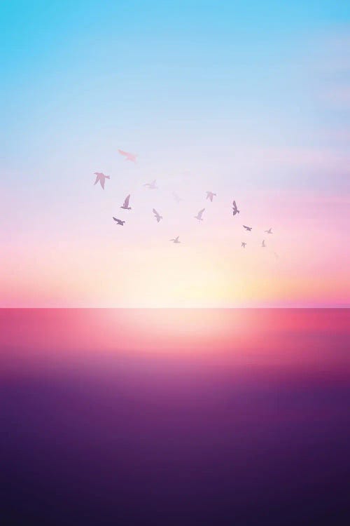 Abstract Sunset VIII