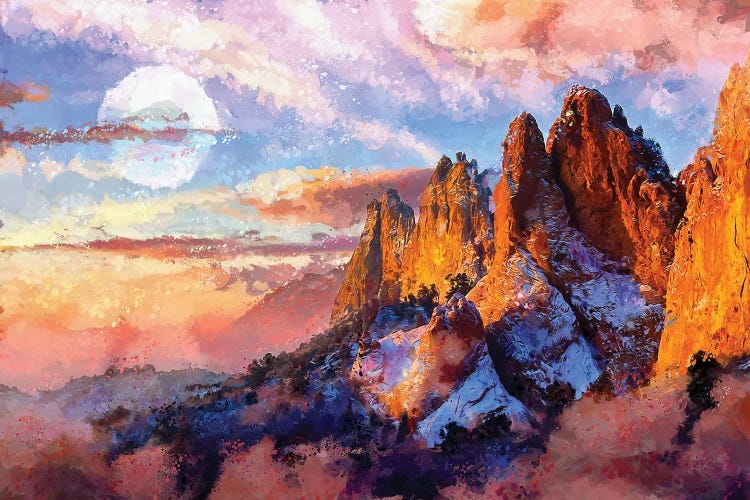 Digital Art VI - Colorado Sunset