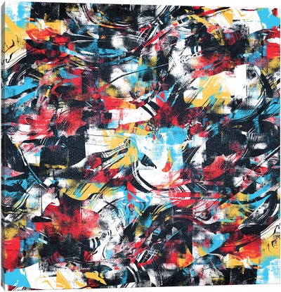 Abstract Flow II Canvas Art Print - Tenyo Marchev