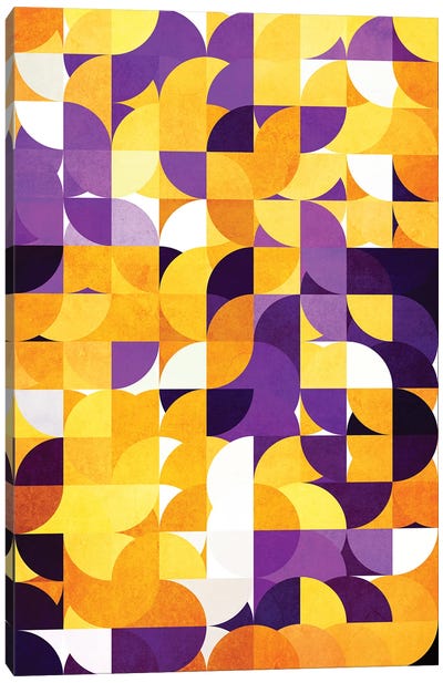 Geometric XXV Canvas Art Print - Tenyo Marchev