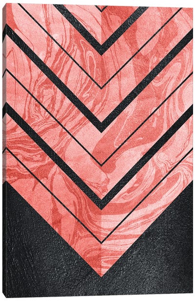 Geometric XXVI Canvas Art Print - Tenyo Marchev