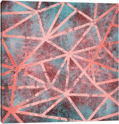 Geometric XXXIII Canvas Art Print - Tenyo Marchev